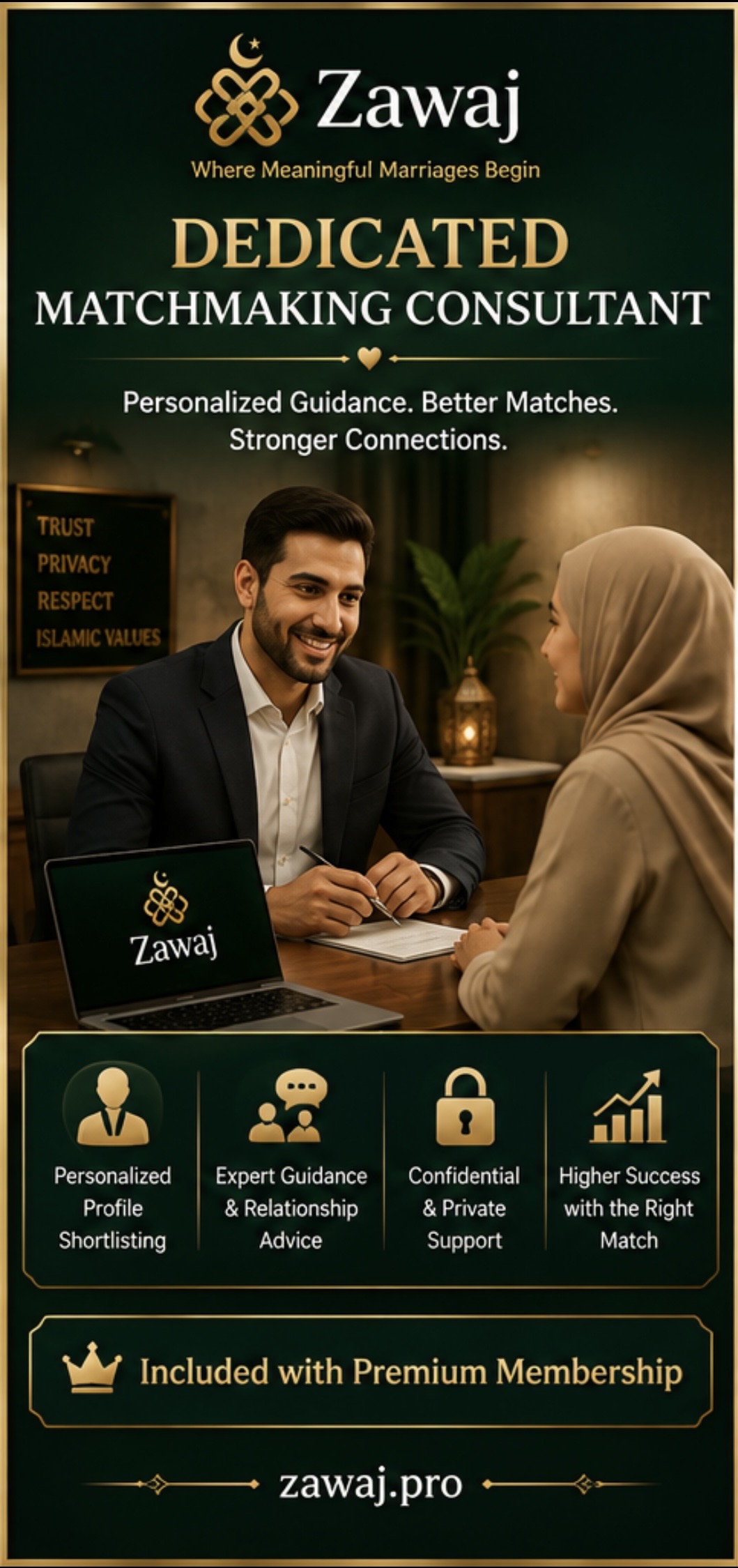 Zawaj — matchmaking consultant